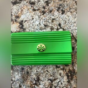 Tory Burch resin clutch handbag